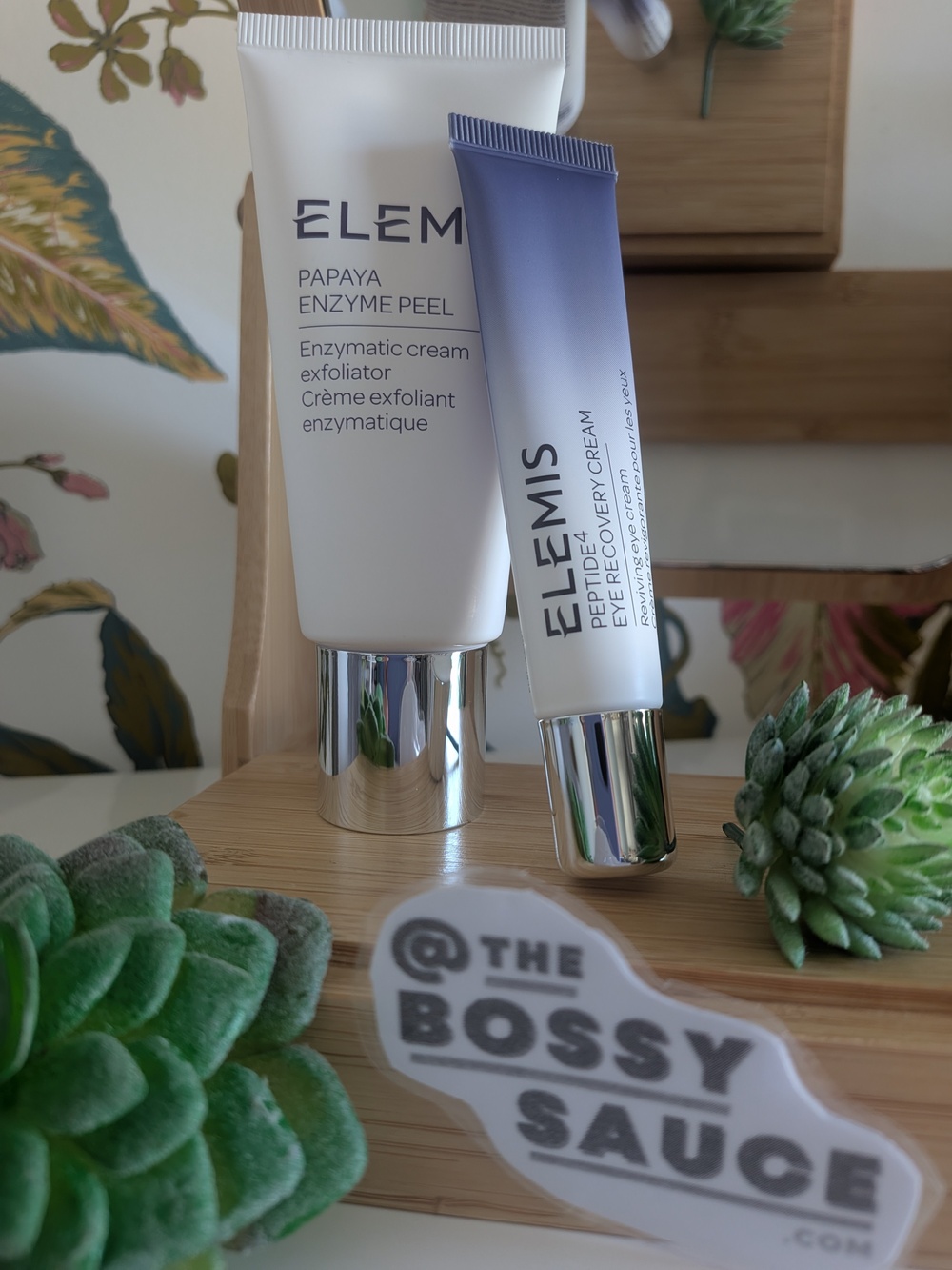 🌸 ELEMIS Papaya Enzyme Peel + Peptide4 Eye Cream Duo NWT